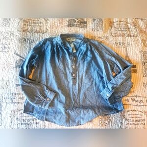 Madewell Denim Button-Up Shirt XS NWT